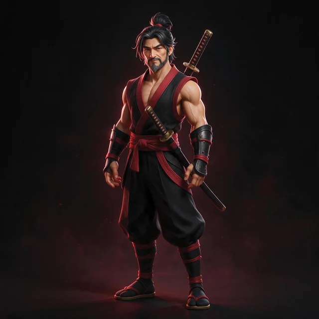 Ninja Master - game character