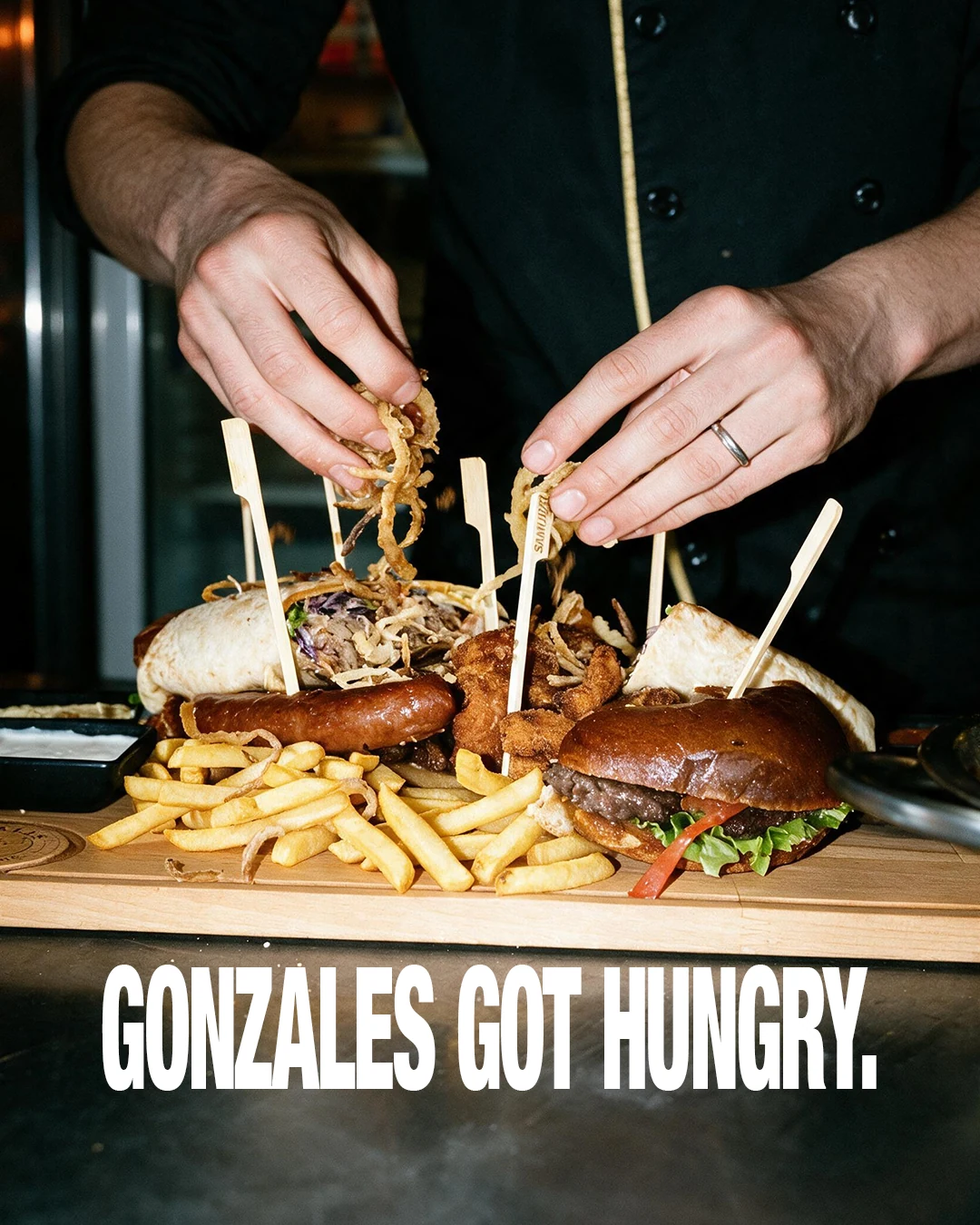 Gonzales Got Hungry